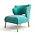 Armchair with cornucopia secretary armchair century Eclectic - 斗鱼直播